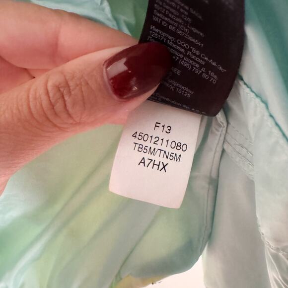 The North Face Blue + Green 3 in 1 HyVent Kira Jacket Large Snowboard Outdoor - Picture 11 of 16